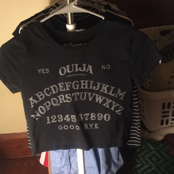 Mighty Fine Tops - Mighty Fine Ouija Board Crop Top